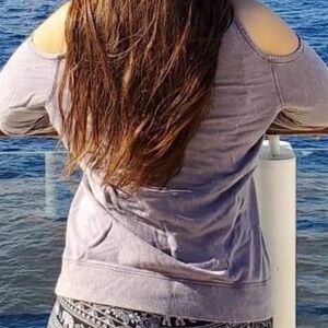 Women's Cold Shoulder hoodie